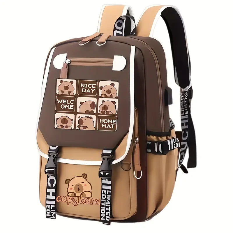 CapyPack | Mochila Infantil De Capibara - 50% De Descuento + Envío Gratis