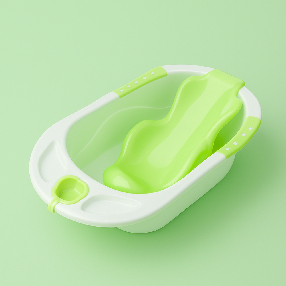 DulceBaño | Tina Para Bebé Con Soporte Antideslizante + Envío Gratis