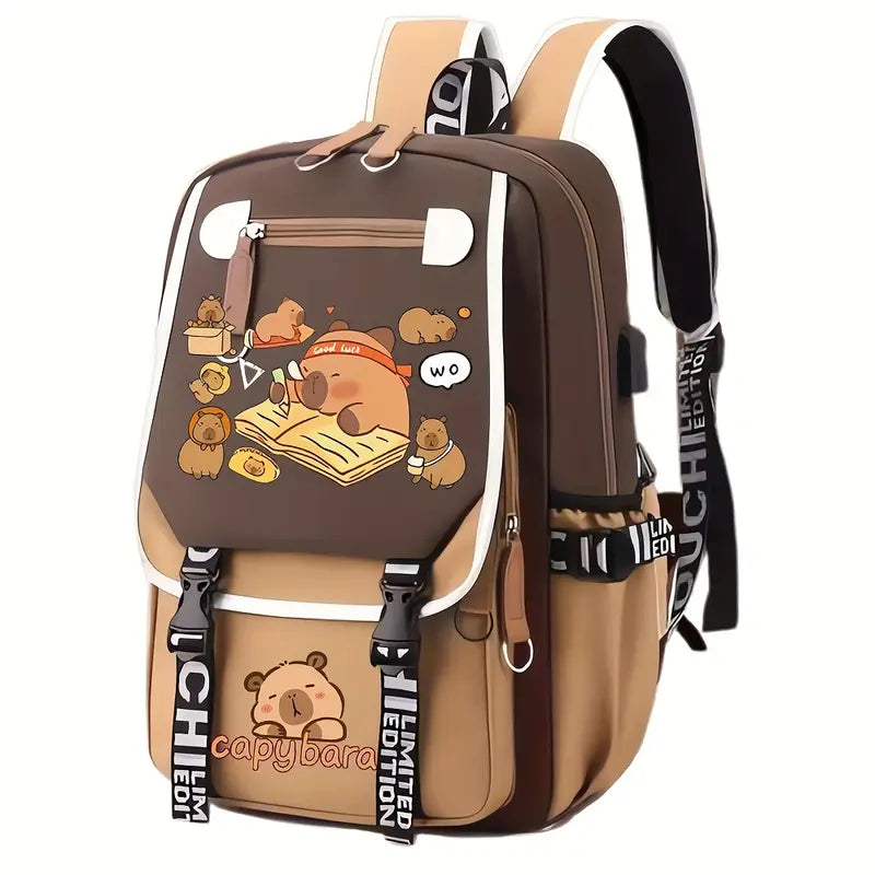 CapyPack | Mochila Infantil De Capibara - 50% De Descuento + Envío Gratis