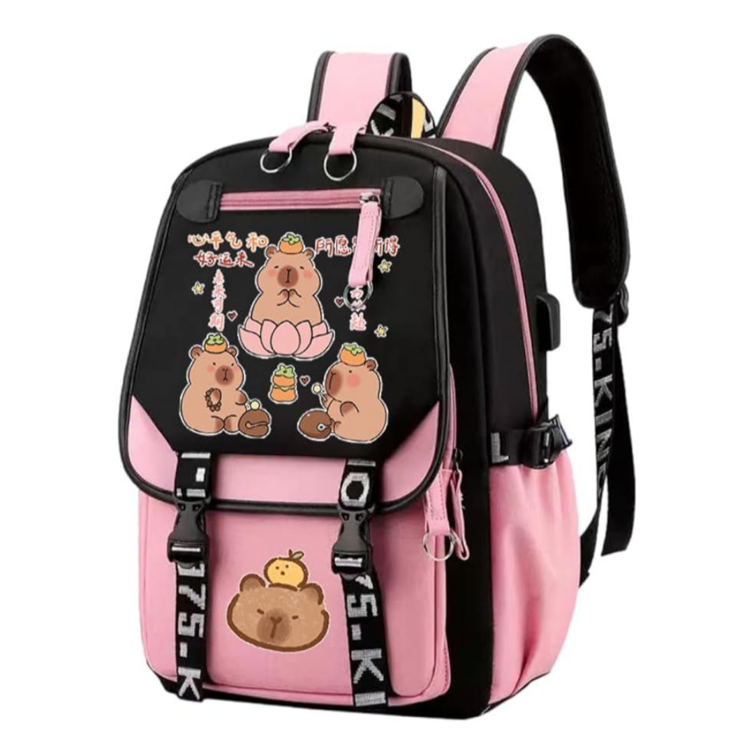 CapyPack | Mochila Infantil De Capibara - 50% De Descuento + Envío Gratis