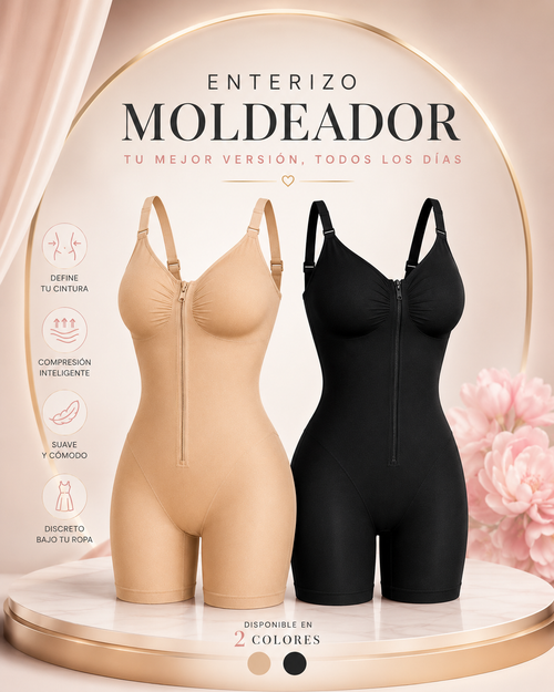¡Moldea tu figura sin renunciar a la comodidad! | Enterizo Moldeador Premium