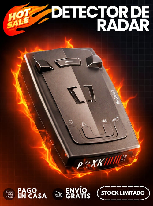 ¡No más multas por sorpresa! | Detector De Radar + Envío Gratis