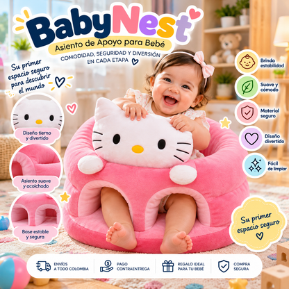 BabyHug | Cojín de Apoyo para Bebé + Envío Gratis