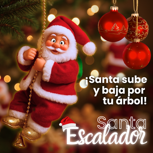 ¡Este Santa atrae todas las miradas! | Santa Escalador + Envío Gratis