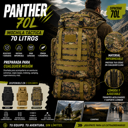 FORCE PHANTER 70 LITROS MOCHILA TACTICA