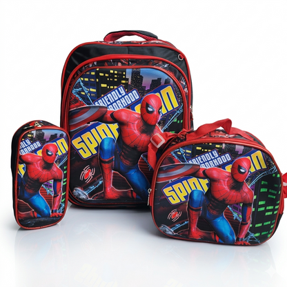 SET 3 EN 1 BOLSO + LONCHERA + CARTUCHERA | 50% DE DESCUENTO + ENVÍO GRATIS