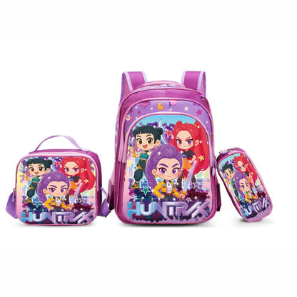 SET 3 EN 1 BOLSO + LONCHERA + CARTUCHERA | 50% DE DESCUENTO + ENVÍO GRATIS