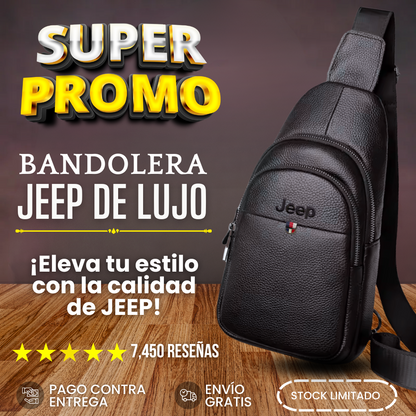 Bandolera Jeep Cruzada De Lujo | 50% De Descuento + Envío Gratis
