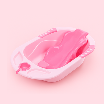 DulceBaño | Tina Para Bebé Con Soporte Antideslizante + Envío Gratis
