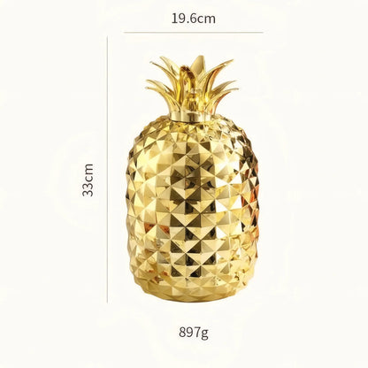 Set Premium 24 Cubiertos Pineapple Gold ¡Dale un toque elegante a tu mesa en segundos!