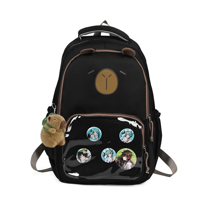 CapiMochi | Mochila Infantil Escolar De Capibara - 50% De Descuento  + Envío Gratis