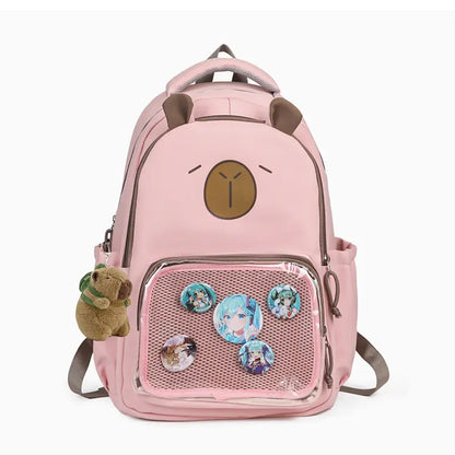 CapiMochi | Mochila Infantil Escolar De Capibara - 50% De Descuento  + Envío Gratis