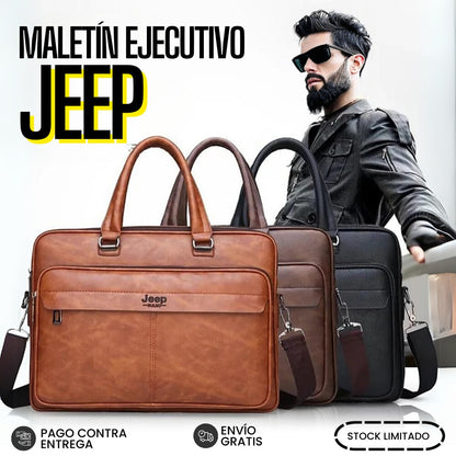 Maletín Ejecutivo Jeep De Lujo | 50% De Descuento + Envío Gratis