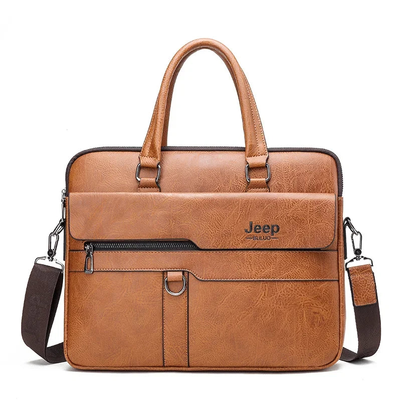 Maletín Ejecutivo Jeep De Lujo Vintage| 50% De Descuento + Envío Gratis