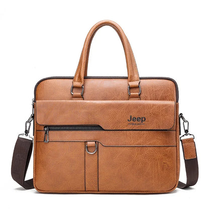 Maletín Ejecutivo Jeep De Lujo Vintage| 50% De Descuento + Envío Gratis